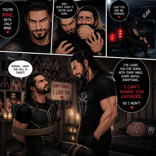 Roman Reigns is Obsessed with Seth Rollins so he kidnaps him