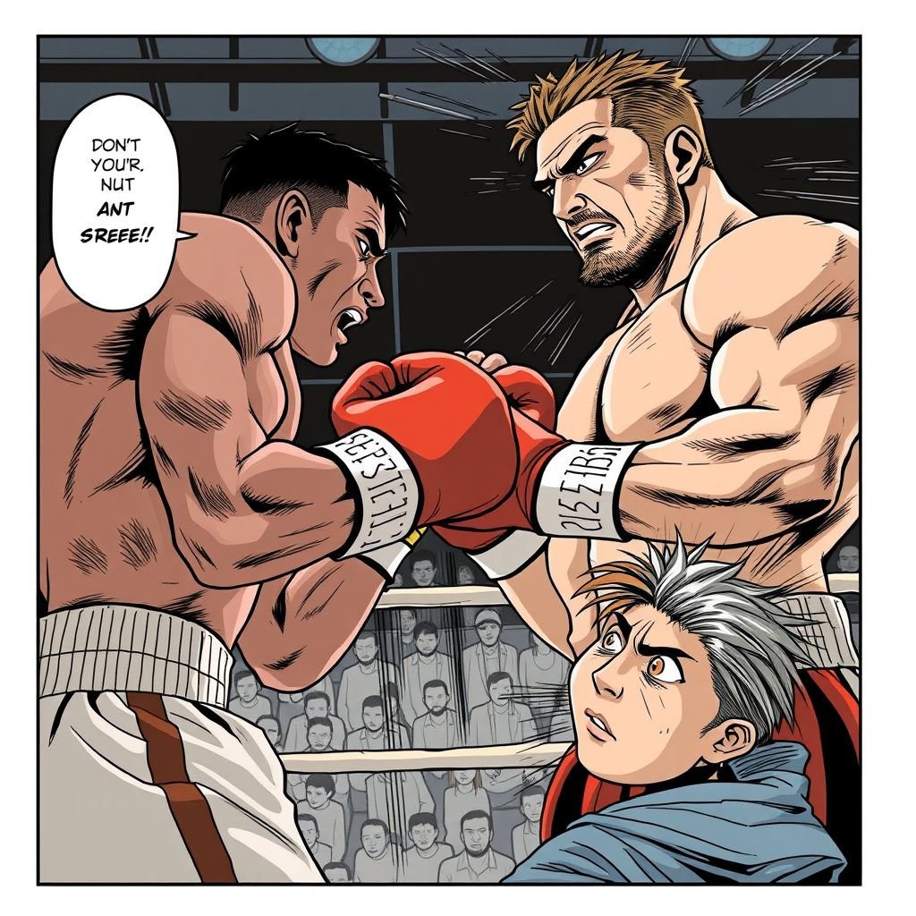 Amel is a boxer that can mimic the signature attacks of any boxer he faces. He climbs through the ranks. Today,he fights against the heavyweight champion Galen,a 6’7 textbook style boxing prodigy who’s signature attack is a devastating right hook named “The Show Stopper” As the announcer calls the fighters names,Amel grins widely as Galen stares with a blank expression. Round one begins as Amel copies one of the past fighter’s footwork and blitzes in on Ganel. Ganel just jabs Amel calmly,making Amel’s head lean back from the amount of force behind the blow. For the next couple of rounds Amel cannot get a single hit on Ganel. Every move is being shut down by a simple step and a jab. Ganel hits Amel with an uppercut that buckles Amel’s knees. Ganel holds him up “not yet” Ganel says calmly as the bell rings. Amel tiredly goes to his seat as his coaches panic and clean his wounds. “YOU GOTTA HIT HIM WITH STORMS MOVE. ITS THE ONLY WAY” Amel nods as gets up as round 8 begins. Ganel keeps Amel away with jabs,doing damage over time. Amel suddenly bursts forward with the last bit of energy and yells “DEMON HAMME-“ suddenly Amel falls to the canvas. Amel has fallen victim to Ganel’s right hook “The Show Stopper” Amel’s coaches scream in horror as Ganel stares down blankly. Ganel didn’t bring any coaches. Only a medic team. Ganel holds his left fist up in victory staying calm as the ref waves his arms in the air,signaling that the fight is over. Amel slowly closes his eyes,wondering why he couldn’t win or copy Ganel’s ability. Suddenly Amel wakes up in a cold sweat. Was it all a dream?!