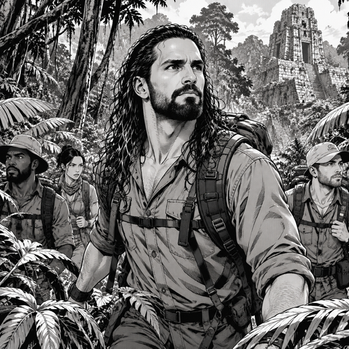 Seth Rollins was exploring a jungle with a group