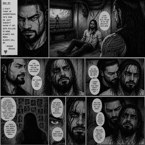 Roman Riegns is Obsessed with Seth Rollins so he kidnaps him