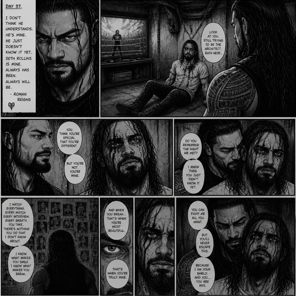 Roman Riegns is Obsessed with Seth Rollins so he kidnaps him