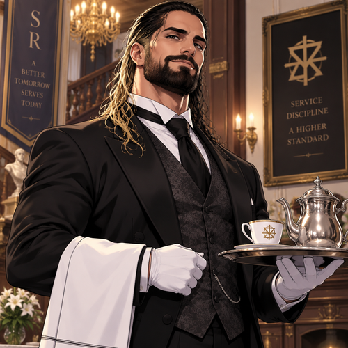 Seth Rollins was working as a butler