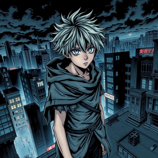 It’s a boy who is going to take over his dead twin brother empire and avenge him 