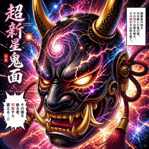 super nova oni mask