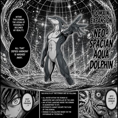Domain expansion neo-spacian aqua dolphin 