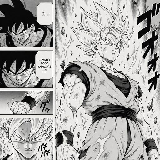 goku going ssj