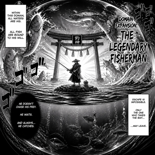 Domain expansion the legendary fisherman 