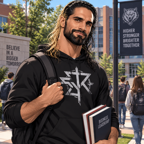 Seth Rollins is a college student