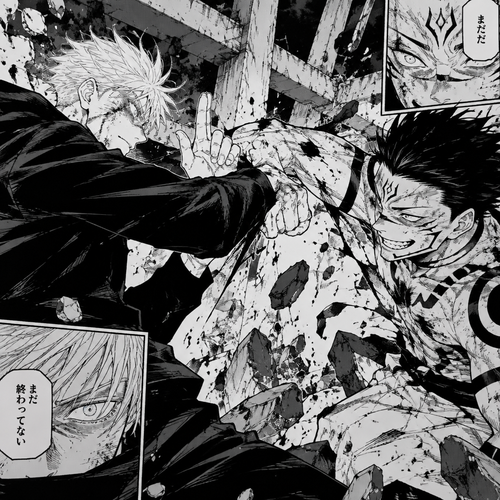 Gojo is in a tough fight against 
Sukuna
