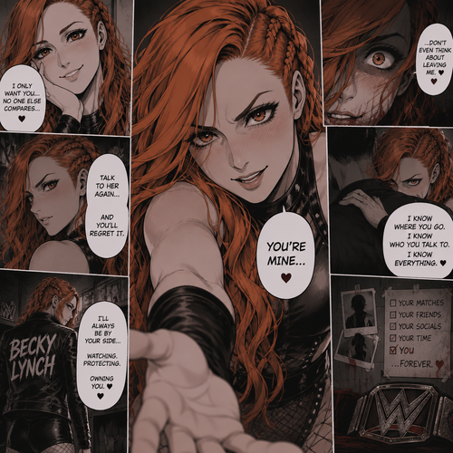 Becky lynch as a Yandere
