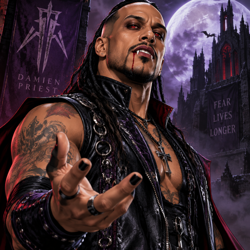 Damien Priest becomes a vampire