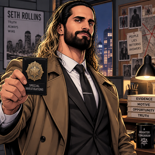 Seth Rollins is a detective