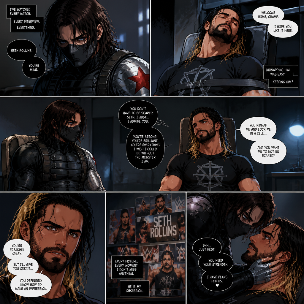 The winter soldier was obsessed with Seth Rollins so he kidnapped him