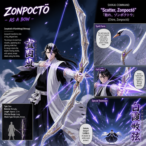 Zonpoctō as a bow 