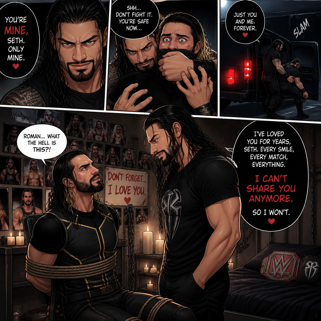 Roman Reigns is Obsessed with Seth Rollins so he kidnaps him