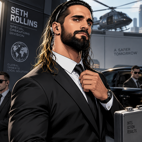 Seth Rollins is a secret agent