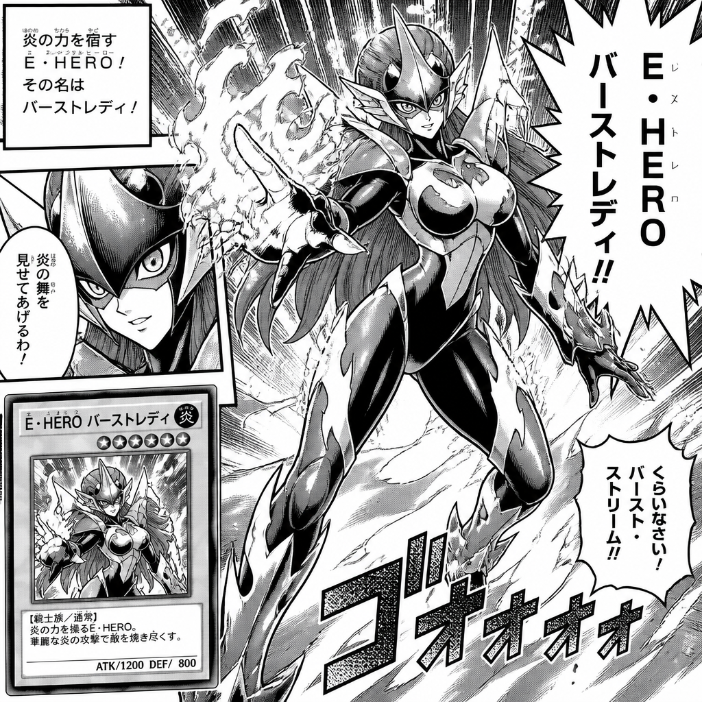 Elemental hero burstinatrix