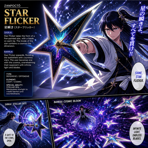Star flicker Zanpoctō 