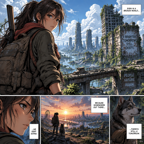 It’s a post apocalyptic world