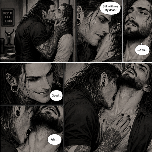 (Part 4 of the Vampire x human story). Still in Jeff Hardy’s office. Jeff was still Kissing Seth Rollins against the wall. After about a minute,Jeff pulled away. Jeff whispered in Seth’s ear “Still with me My dear?” Jeff asked softly. “…Yes…” Seth said softly. Jeff grinned. He leaned forward to Seth’s neck. Seth’s heart was racing. Jeff placed his hand on Seth’s chest to feel his heartbeat again. Seth gasped softly. Jeff gently pierced his fangs into Seth’s neck. Seth yelped softly