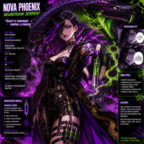 Nova phoenix neurotoxin serpent
