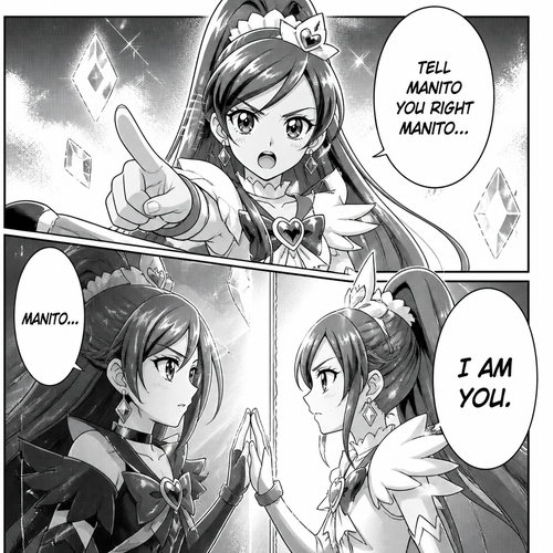 Cure diamond tell manito you right manito I am you 
