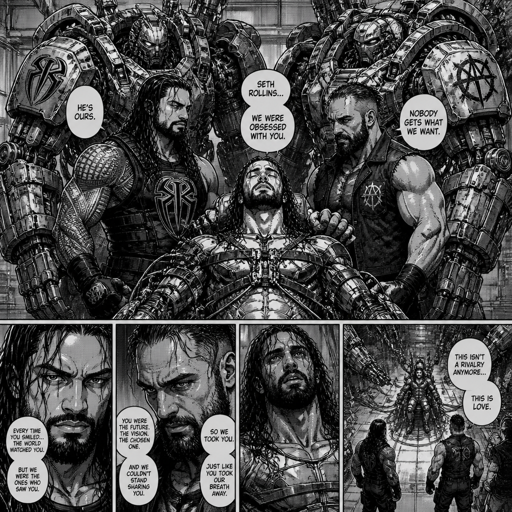 Roman Reigns and Jon Moxley were obsessed with Seth Rollins so they kidnapped him