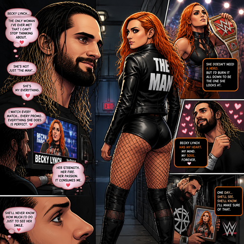 WWE superstar Seth Rollins obsessed with WWE superstar Becky Lynch
