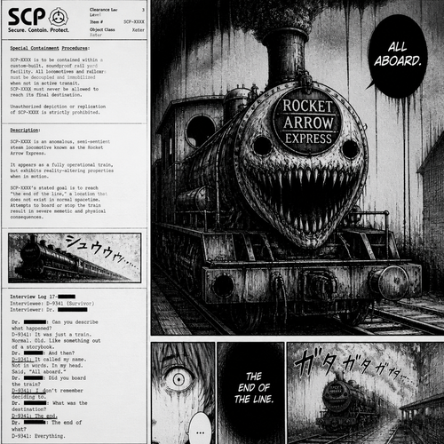 Rocket arrow express as scp 