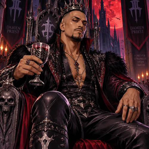 If Damien Priest was a vampire king