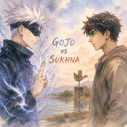 Draw gojo vs Sukhna
