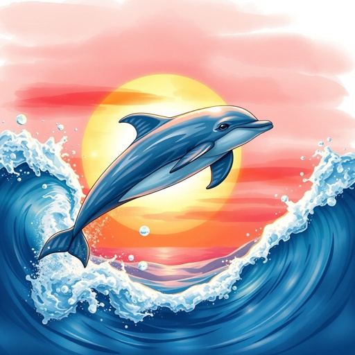 dolphin and at 