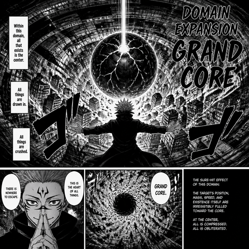 Domain expansion grand core 