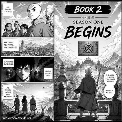 Book book 2 season one begins