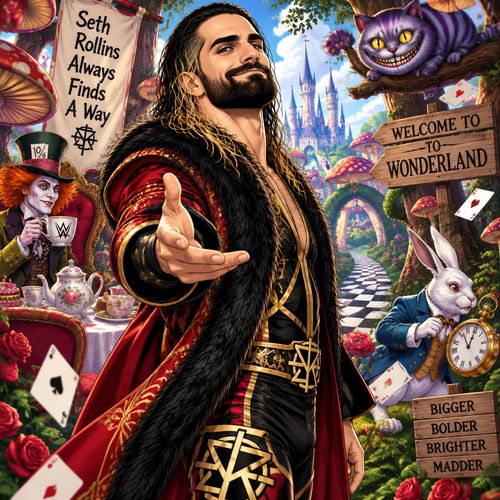 Seth Rollins in wonderland