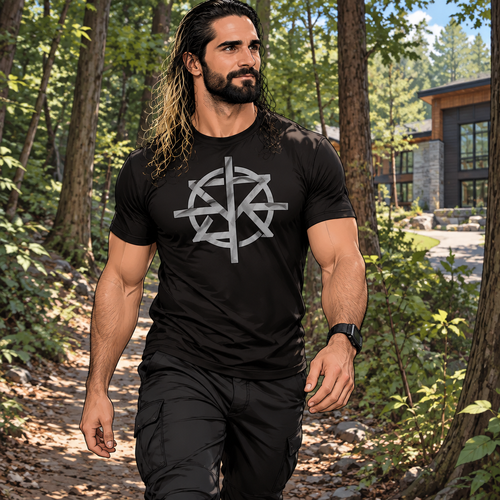 Seth Rollins was walking in the woods near his house