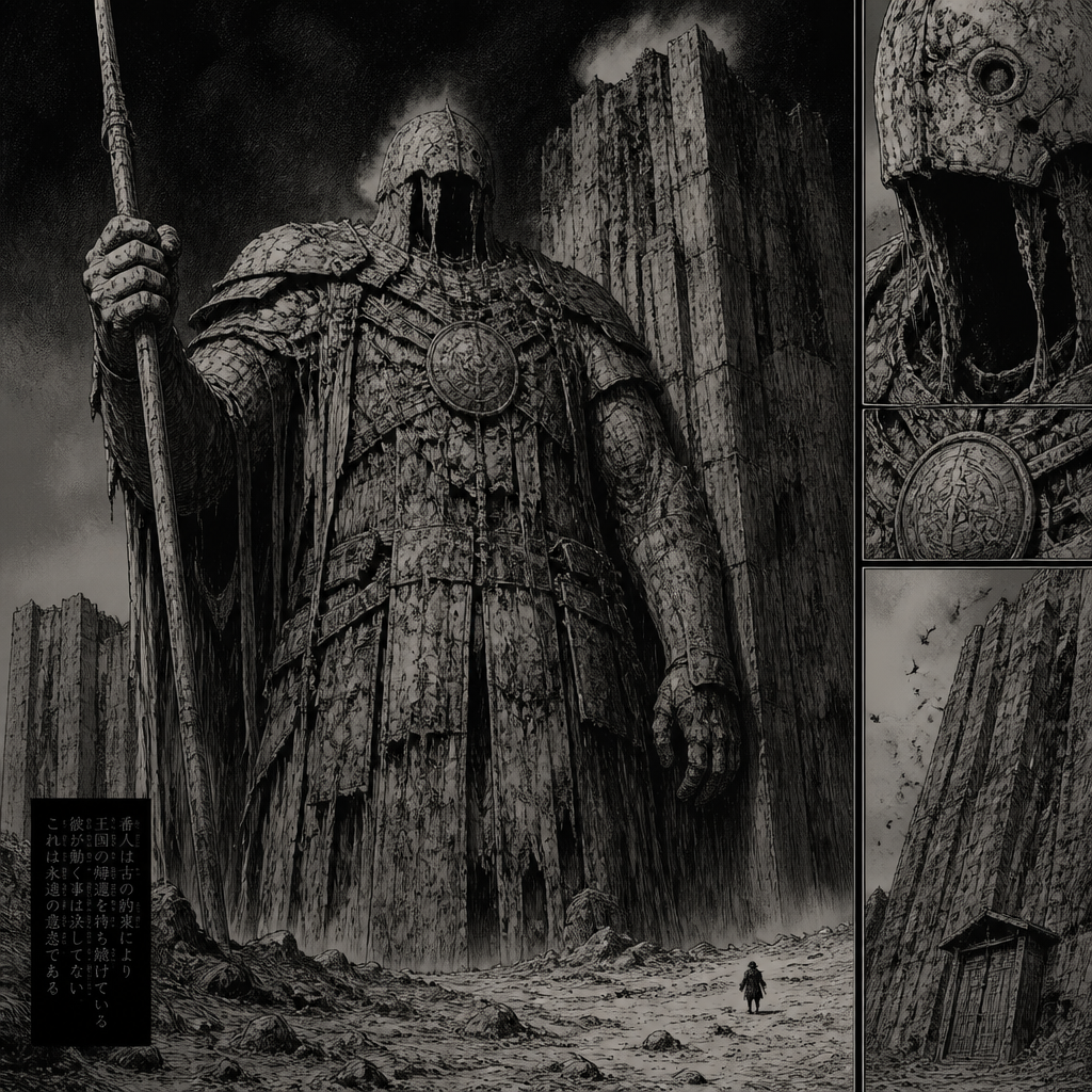 Sentary soldier of stone