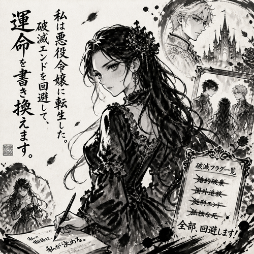 Una mujer se reencarna como la villana de una novela de fantasía e intenta sobrevivir
reescribiendo su destino.