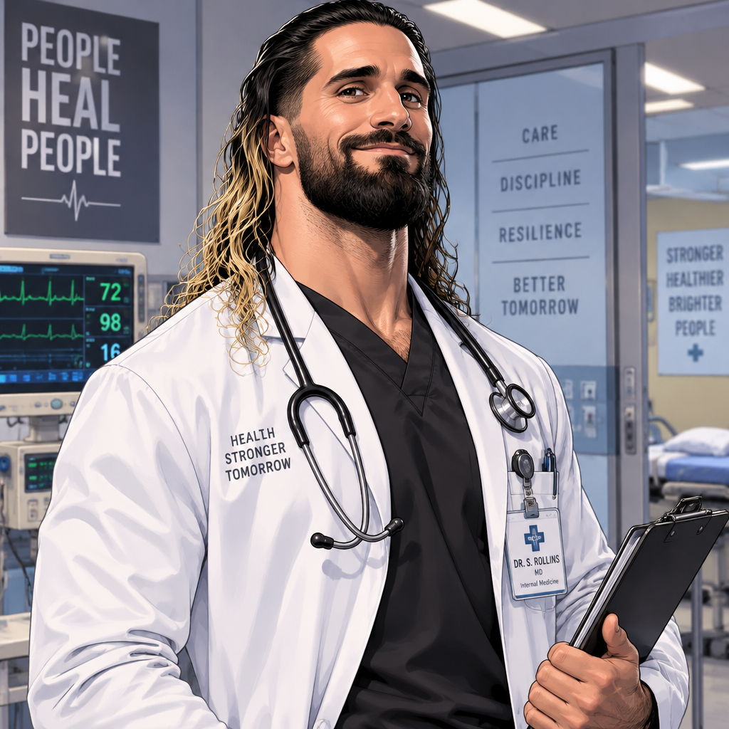 Seth Rollins is a Doctor