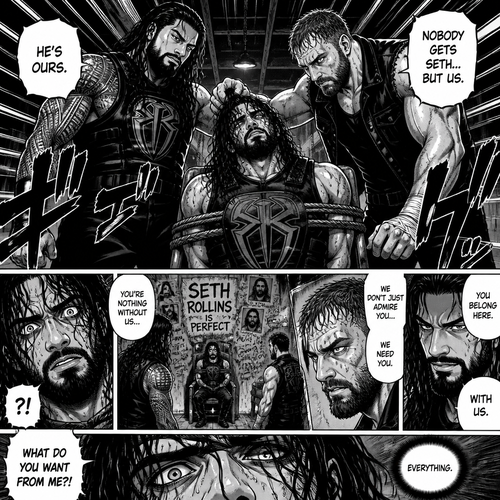 Roman Reigns and Jon Moxley were obsessed with Seth Rollins so they kidnapped him