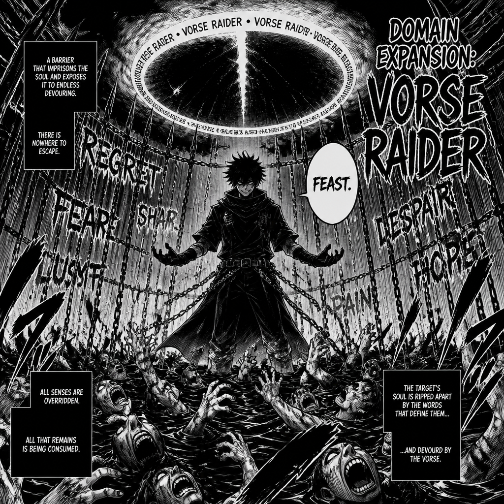 Domain expansion vorse raider