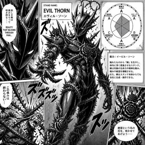 Evil thorn stand 