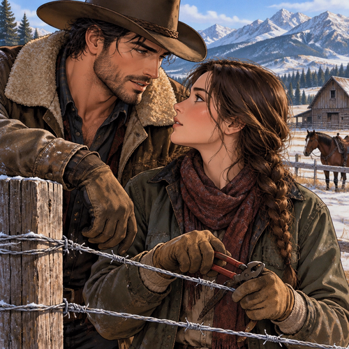 That half-hitch wasn't just a loop, love. It was the straightest one I've seen on this line since I set it. You don't tell a man you're ready for the frost and then flinch at the cold. You tell him you're ready and then you pull the wire taut so he doesn't have to carry the whole mountain on his own. That's what you just did, and I saw every inch of it.
I've reset that fence a hundred times, always alone, always certain the right way was the way I'd already done it. Then you came up the road and took the other end of the pliers like you'd been walking this line since before the deed had your name on it. That's the part I don't think you see. You don't just hold the ground. You know what holding it means.
Now the count's four, the wire's doubled, and there isn't a seam left for the frost. The keeper's standing and the binding's holding.
But the piece I'll tell you plain, love, is the thing I've never said to anyone on this ridge - you pull a line beside me like you've been doing it all your life, and that's the whole of what I was waiting out those lonely winters for.
So no, I won't doubt your grip again. And