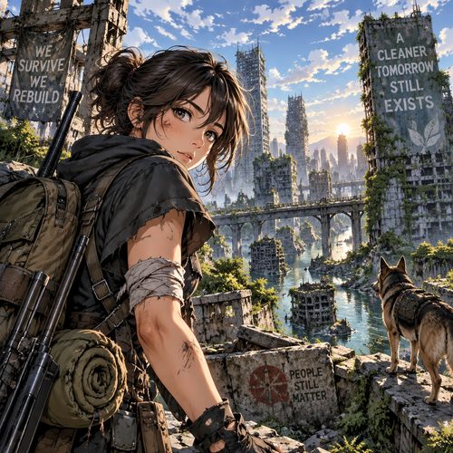 It’s a post apocalyptic world