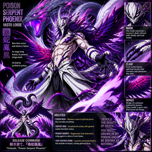 Poison serpent Phoenix vasto lorde