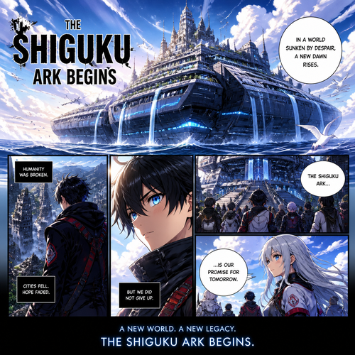 The shiguku ark begins