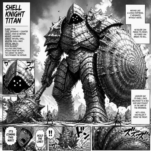 Shell knight titan 