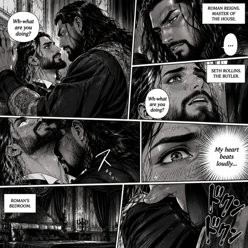 Part 2 of the Vampire x Butler story. Seth Rollins (The butler) was backed against the wall By Roman Reigns (The master of the house) in Roman’s bedroom. “Wh-what are you doing?” Seth asked nervously.Roman leaned forward to Seth’s neck.Seth’s heart beats loudly
