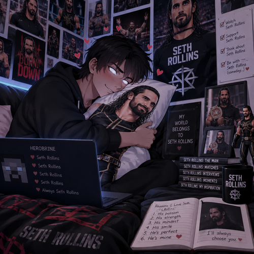 Herobrine (As a human) is Obsessed with Seth Rollins