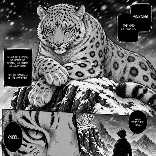 Sukna as a Snow leopard